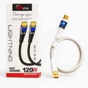 APS Star 120W Light Charging Cable – Type-C Power & Style