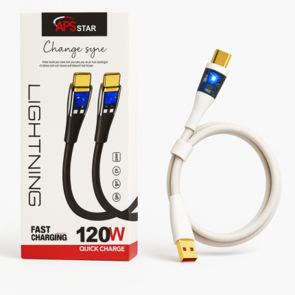 APS Star 120W Light Charging Cable – Type-C Power & Style
