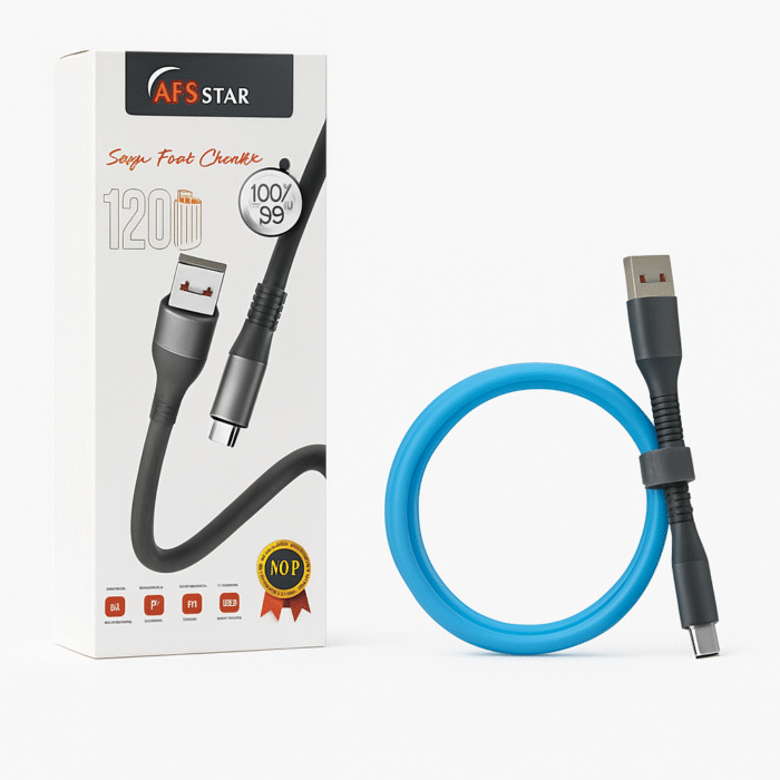 120W Super Fast Charging Data Cable – Type-C to USB - Image 1