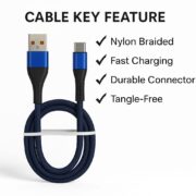 High-Speed 120W Charging Cable for Mobile Fast data transfer - Image 3