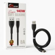 140W PD Fast Charging Cable – Type-C High-Speed Data