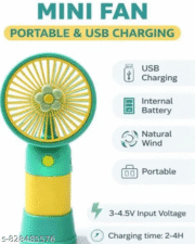ini USB Fan, Portable Rechargeable APS STAR Mini Portable - Image 2